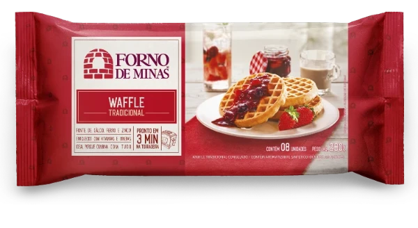Waffle Pão de Queijo Forno de Minas 400g