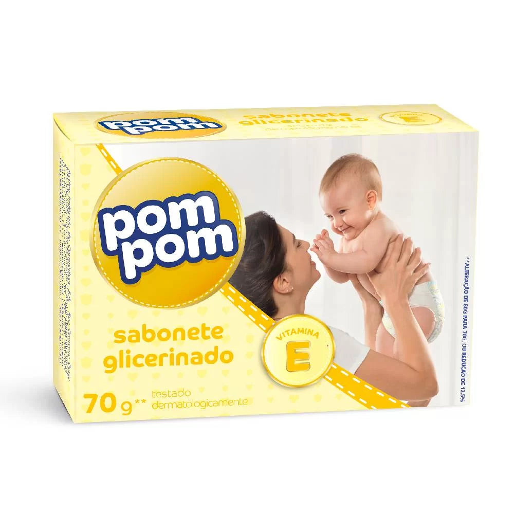 Sabonete Infantil Glicerinado Pompom 70g