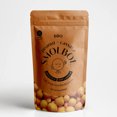 Ovinhos de Amendoim Barbecue Smolbol 170g / 6oz