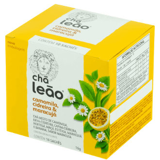 Chá Camomila com Cidreira e Maracujá Matte Leão 16gr