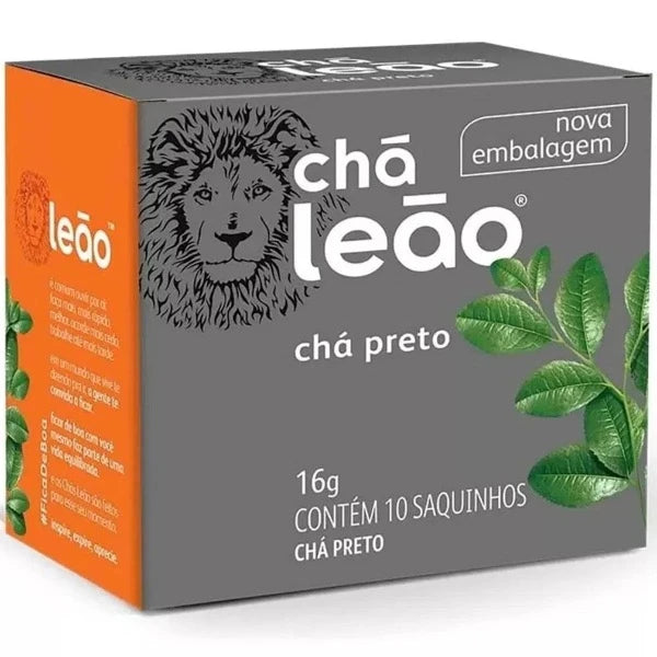 Chá Leão Preto Matte Leão 16gr