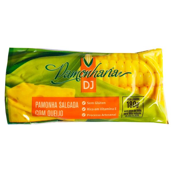 DJ Pamonha de Milho Salgada com Queijo 200g