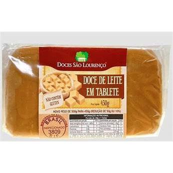 Dulce de Leite Tablet São Lourenço 300g