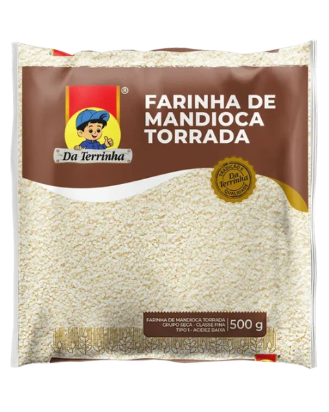 Farinha de Mandioca Torrada Terrinha 500g
