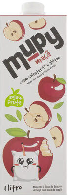 Mupy Soy Beverage – Apple, 1L