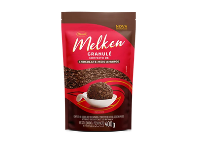 Melken Chocolate Amargo Granulado Harald 400g