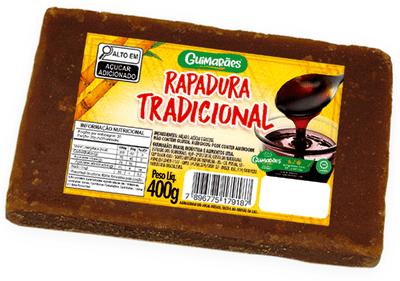 Rapadura Tradicional Guimarães 400g