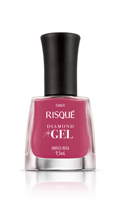 Pink Hibiscus Gel Nail Polish 9.5ml - Risque