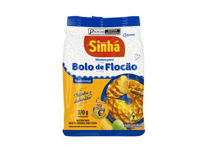 Sinhá Traditional Flocão Cake Mix, 370g
