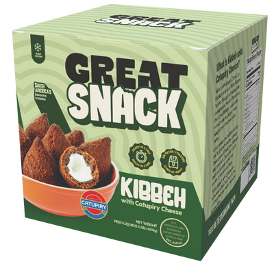 Kibe com Catupiry 1.4Kg Great Snack