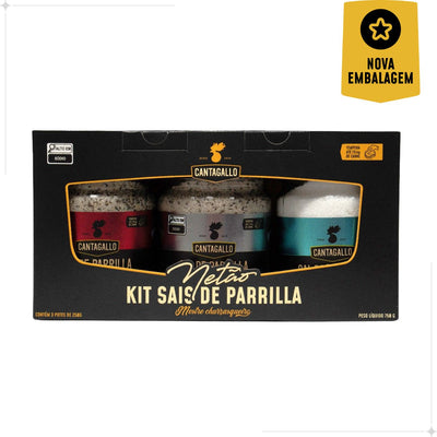 Kit Mestre do Churrasco Canta Gallo Netao 750g