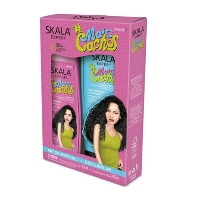 Kit Shampoo e Condicionador Mais Cachos Skala (2x325ml)