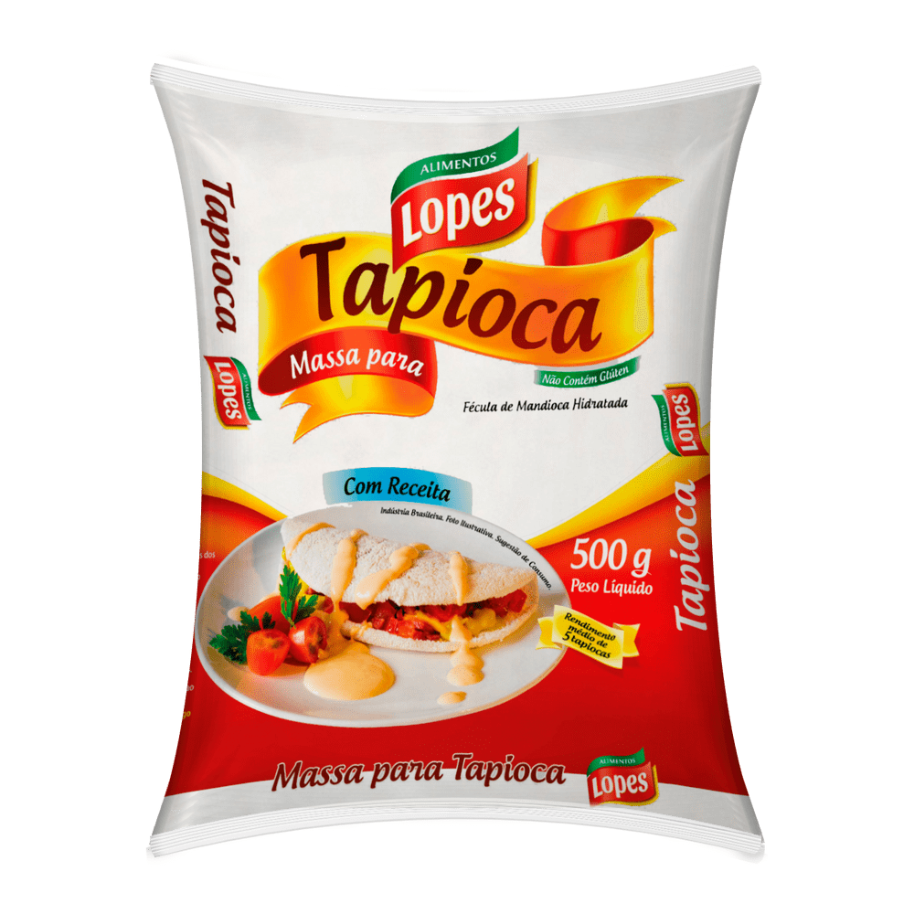 Massa para Tapioca Lopes 500g