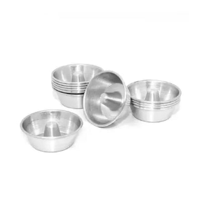 Mini Aluminum Pudding Mold No. 8 (pack with 10)