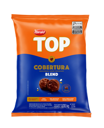 Cobertura Top Blend em Gotas Harald 1Kg