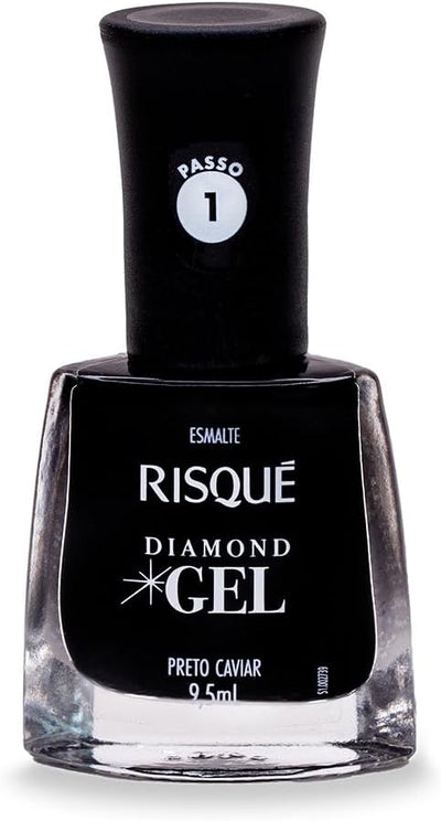 Black Caviar Gel Nail Polish 9.5ml - Risque