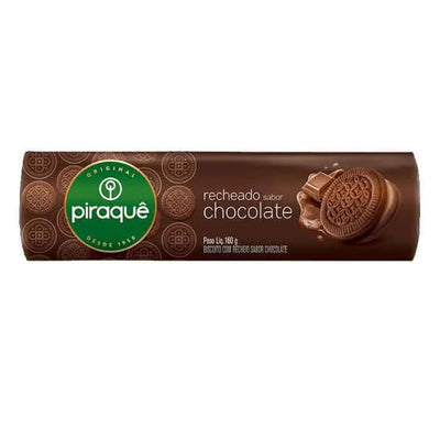 Biscoito Recheado Chocolate Piraquê 160g