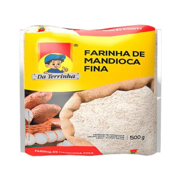 Farinha de Mandioca Fina Terrinha 500g