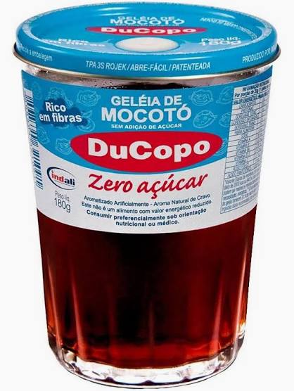 Indali Ducopo Geléia de Mocotó, Sugar-Free, 180g