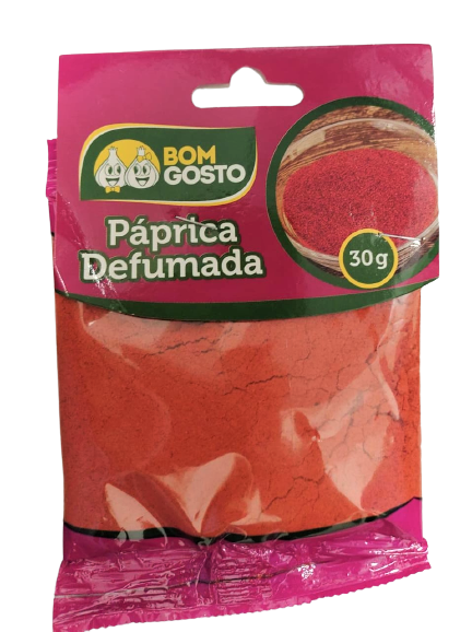Paprica Defumada- Bom Gosto 30g