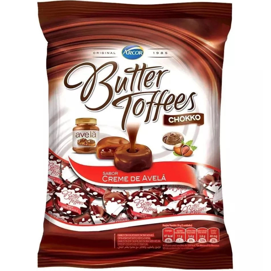 Butter Toffee Hazelnut Cream Candy 100g