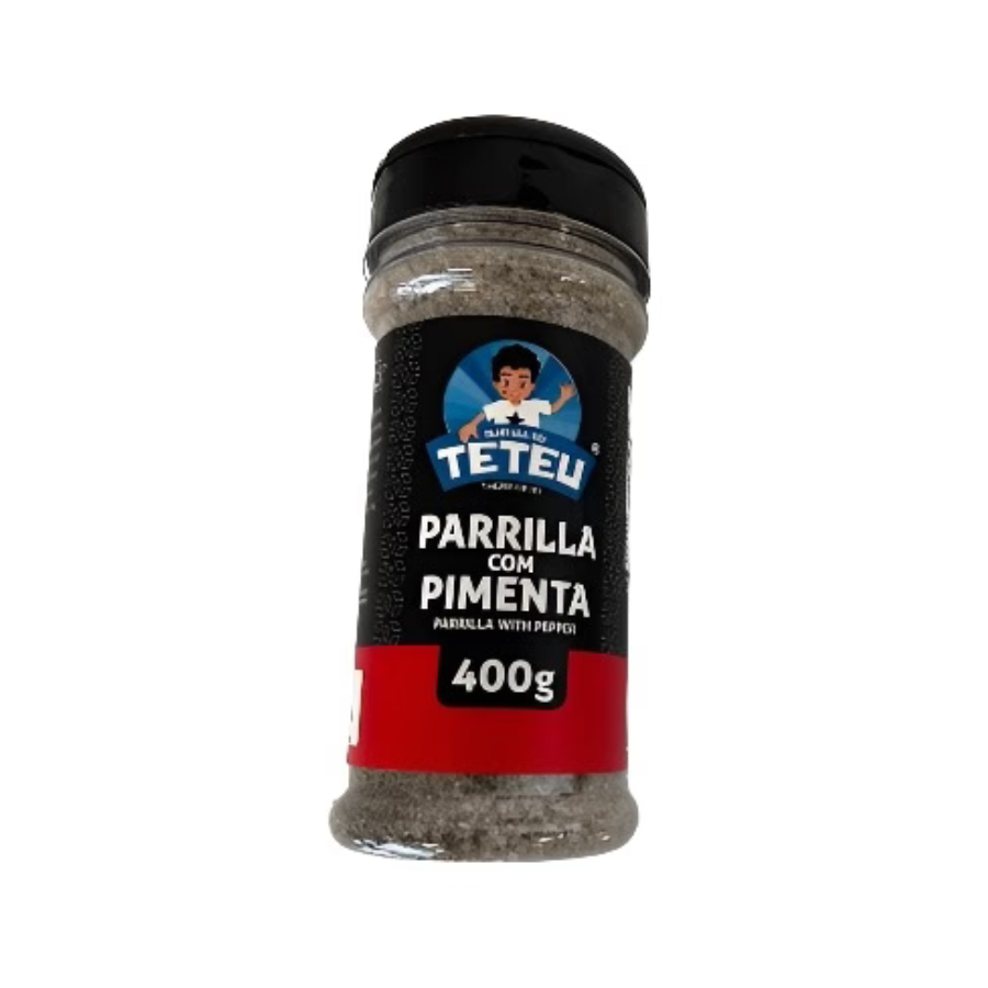 Teteu Grilled Salt with Pepper 400g