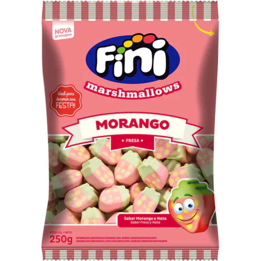 Fini Marshmallow Morango 80g