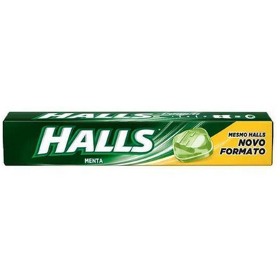 Halls Mint Green 28g