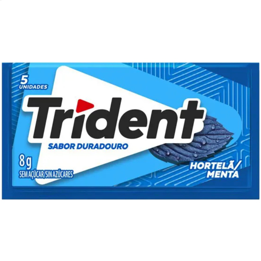 Chicle Hortelã Trident 8g