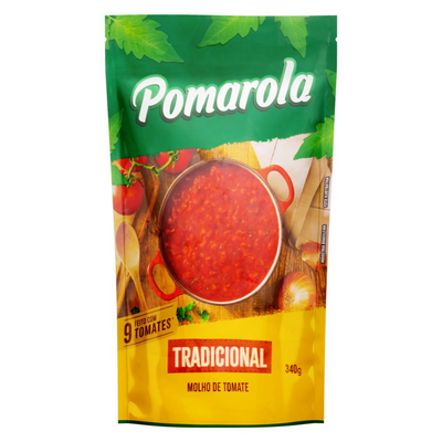 Molho de Tomate Tradicional Pomarola 340g