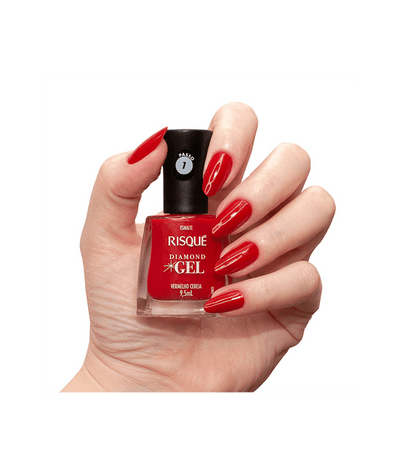 Cherry Red Gel Nail Polish 9.5ml - Risque