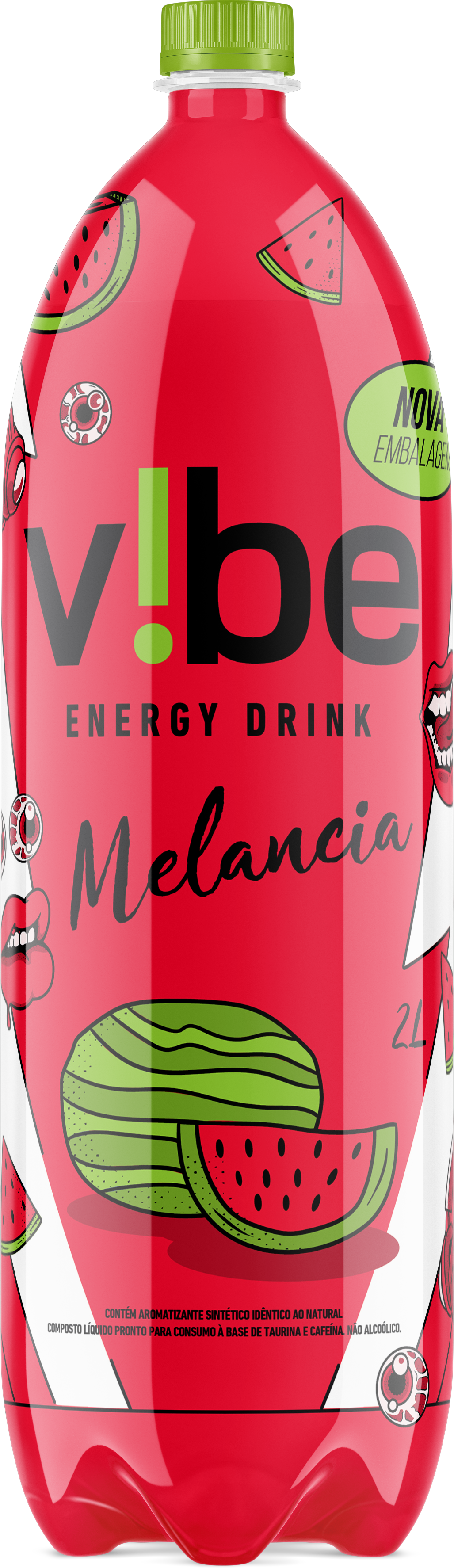 Vibe Energy Drink – Watermelon, 2L