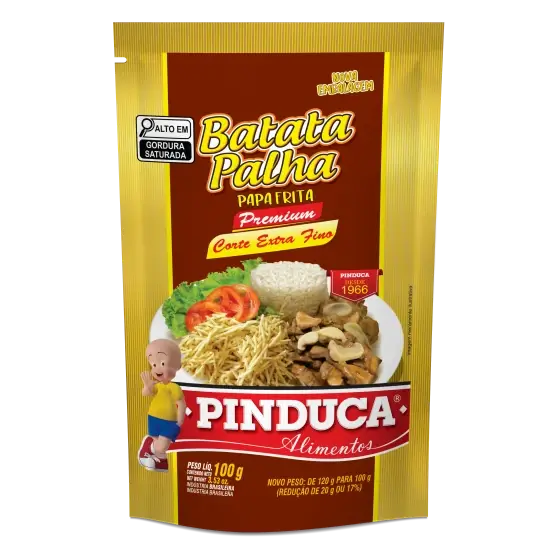 Batata Palha Extra Fina Pinduca  100g