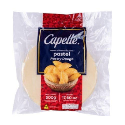 Massa de Pastel Redonda- Capelle - 500g - BR Emporio