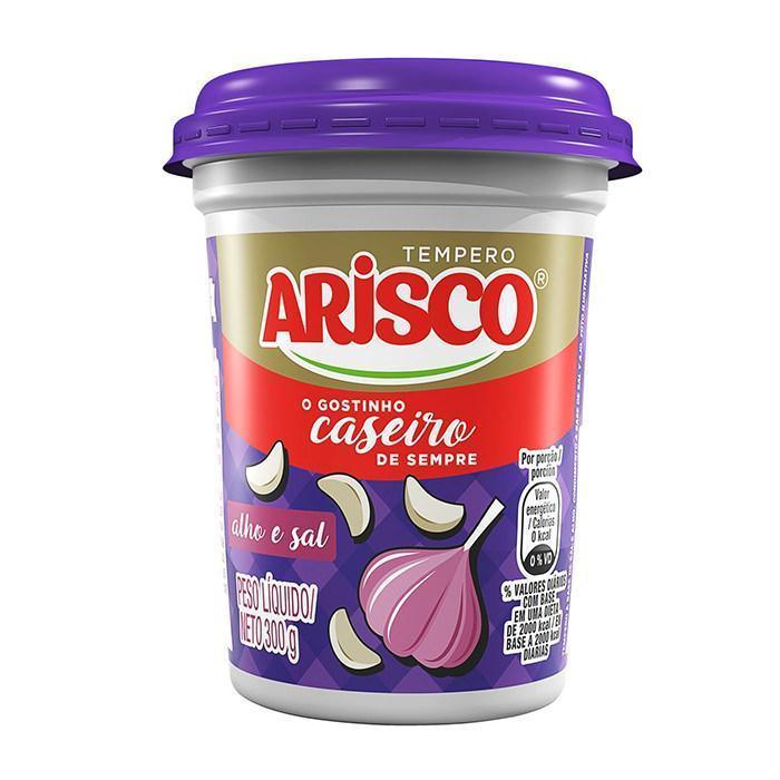 Tempero Alho e Sal Arisco 300g - BR Emporio