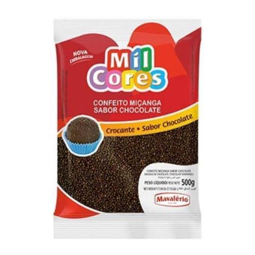 Confeito para Brigadeiro 500g Mil Cores - BR Emporio