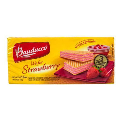 Wafer Morango Bauducco 165g - BR Emporio