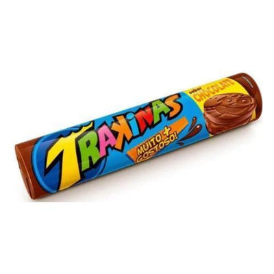 Biscoito Trakinas Chocolate 126g - BR Emporio