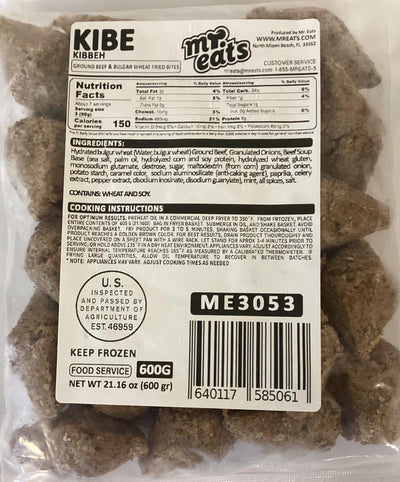 Kibe Mr Eats 600g Festa Para Fritar (ME3053) - BR Emporio