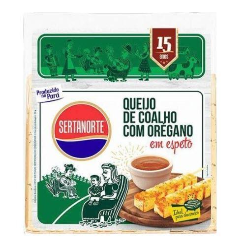 Queijo Coalho com Óregano Sertanorte 450g - BR Emporio