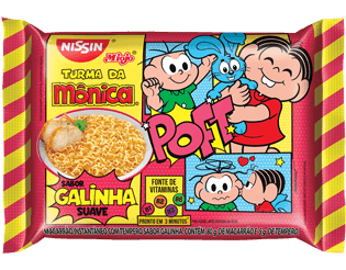 Nissin Turma da Monica Galinha 75g - BR Emporio