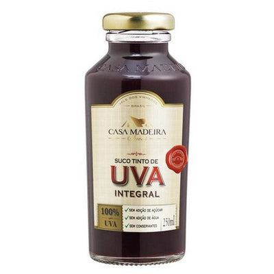 Suco Uva Integral Casa Madeira 250ml - BR Emporio