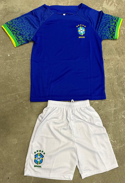 Conjunto Infantil Brasil - Azul - BR Emporio