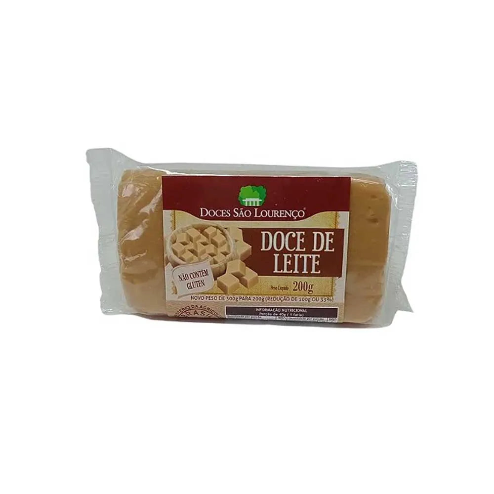 Dulce de Leite Tablet São Lourenço 200g