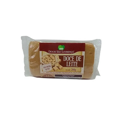 Doce de Leite Tablete São Lourenço 200g