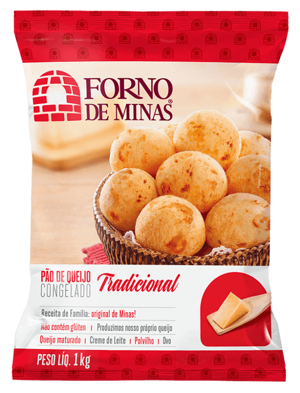 Pão de Queijo Forno de Minas 1kg - BR Emporio