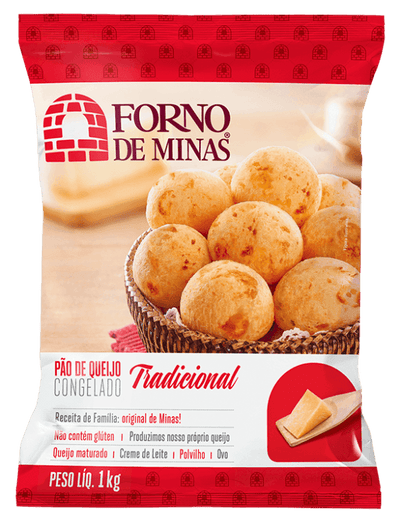 Pão de Queijo Forno de Minas 1kg - BR Emporio