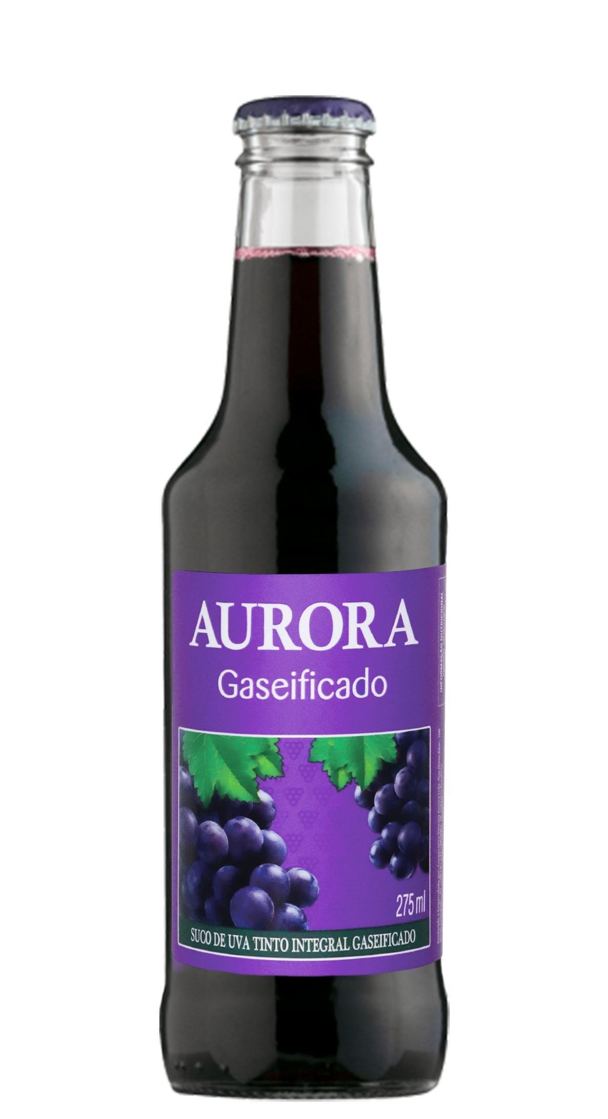 Suco de Uva Com Gás Aurora 275ml - BR Emporio