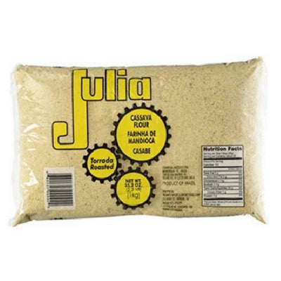 Farinha de Mandioca Torrada Julia 1Kg - BR Emporio