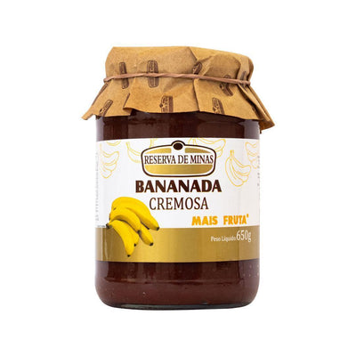 Bananada Cremosa Reserva de Minas 650g - BR Emporio